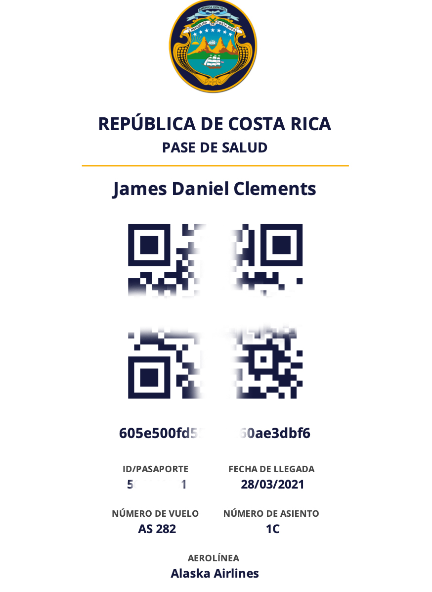 International Travel in a Pandemic NANPA