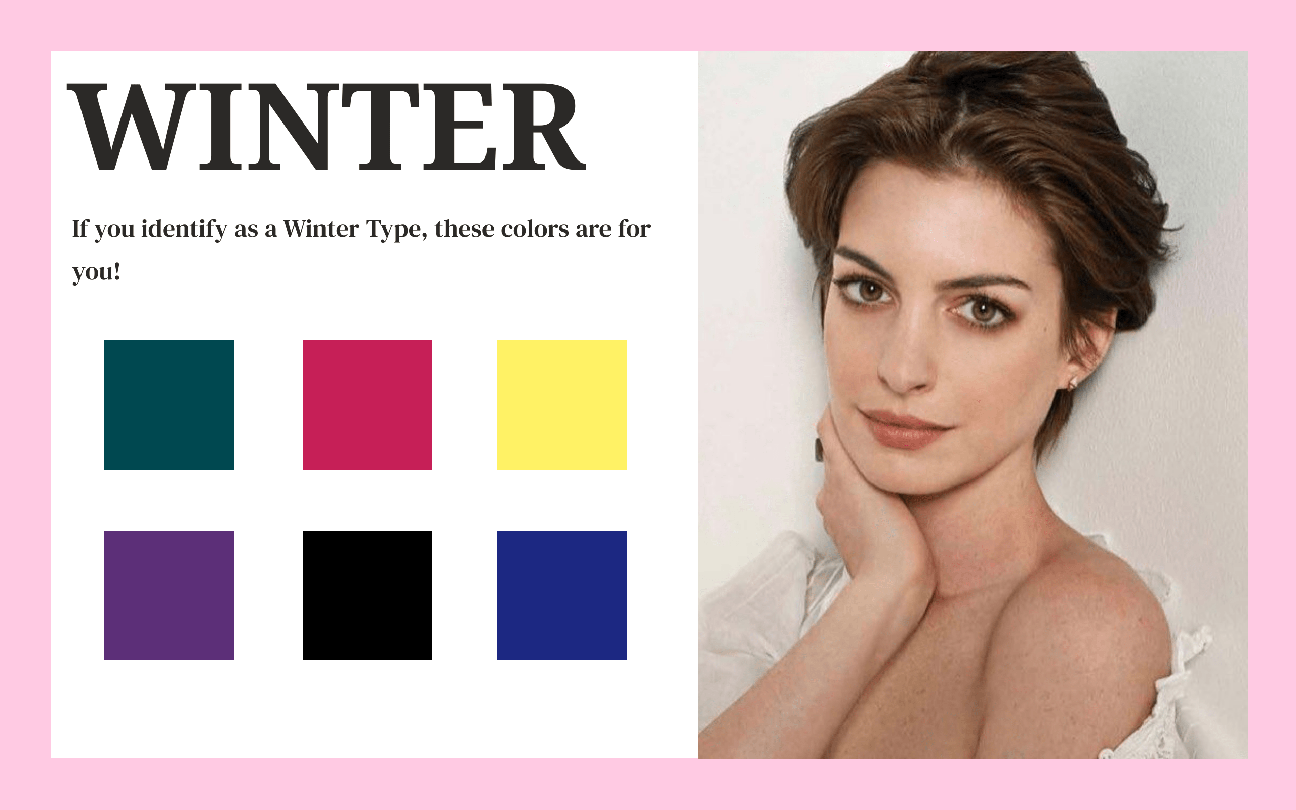 What color suits you best according to fashion experts! Naomi D'Souza