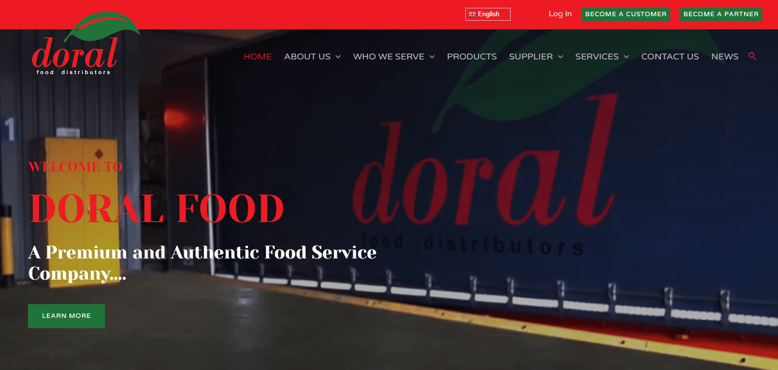 Press Release NAOSSOFT Launches New site for Doral Food