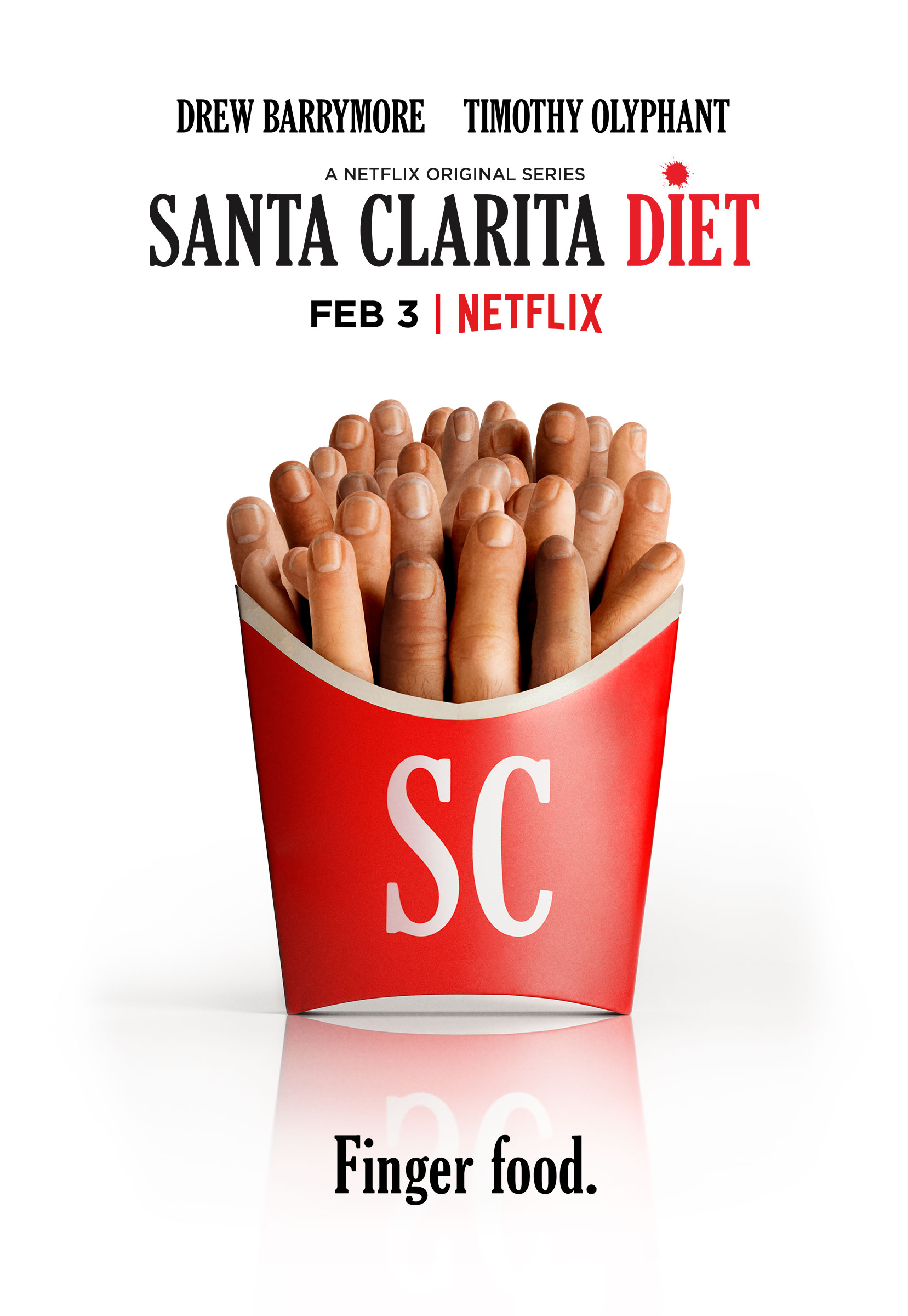 Santa Clarita Diet Outdoor Advert By And Company Finger food Ads of