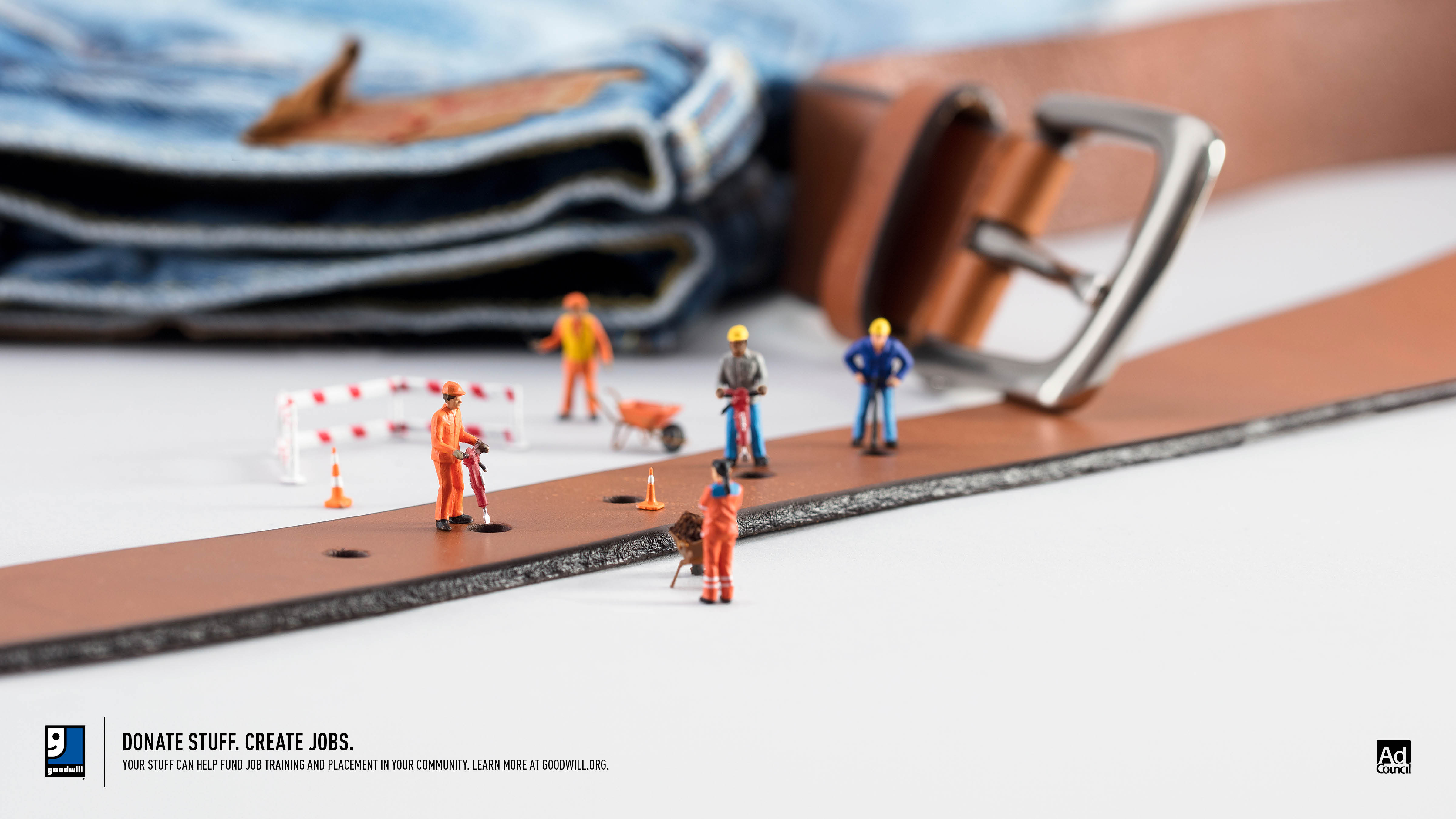 Goodwill Print Advert By VML Belt Ads of the World™