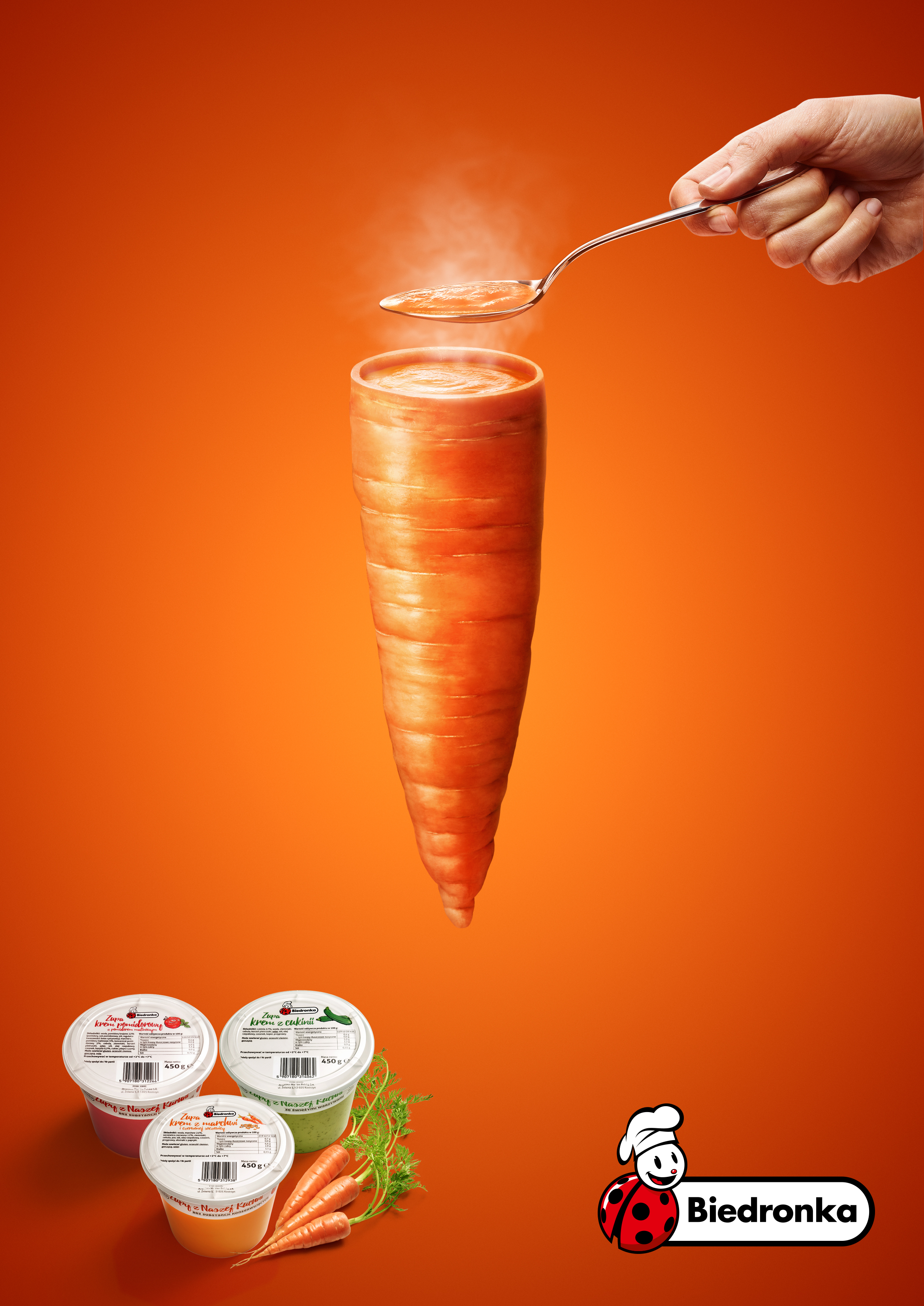Biedronka Print Advert By Duda Polska Carrot Ads of the World™
