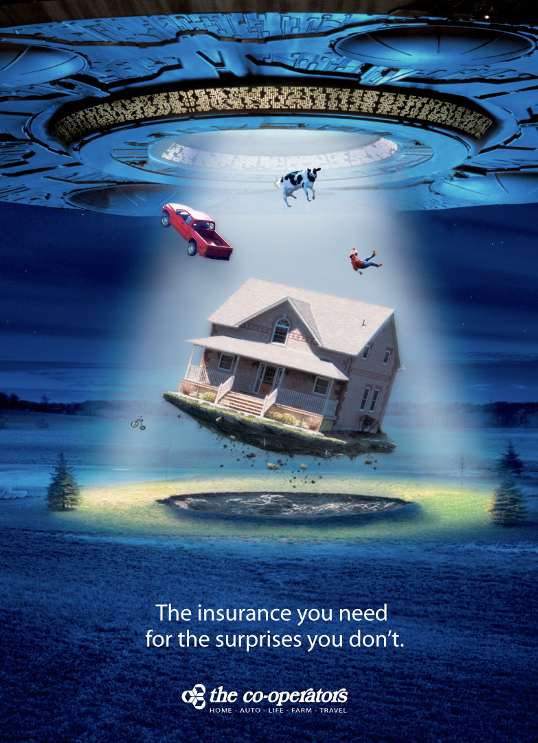 The Cooperators Outdoor Advert By Lowe UFO Ads of the World™