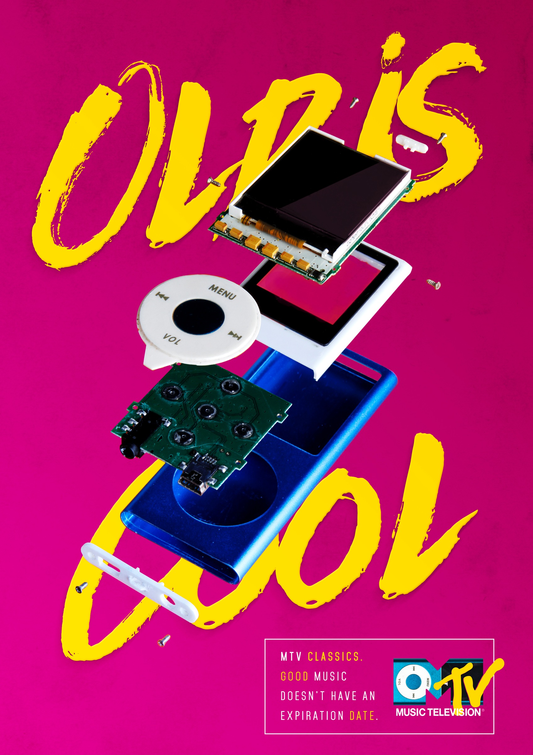 MTV Print Advert By Miami Ad School Old is cool, 1 Ads of the World™