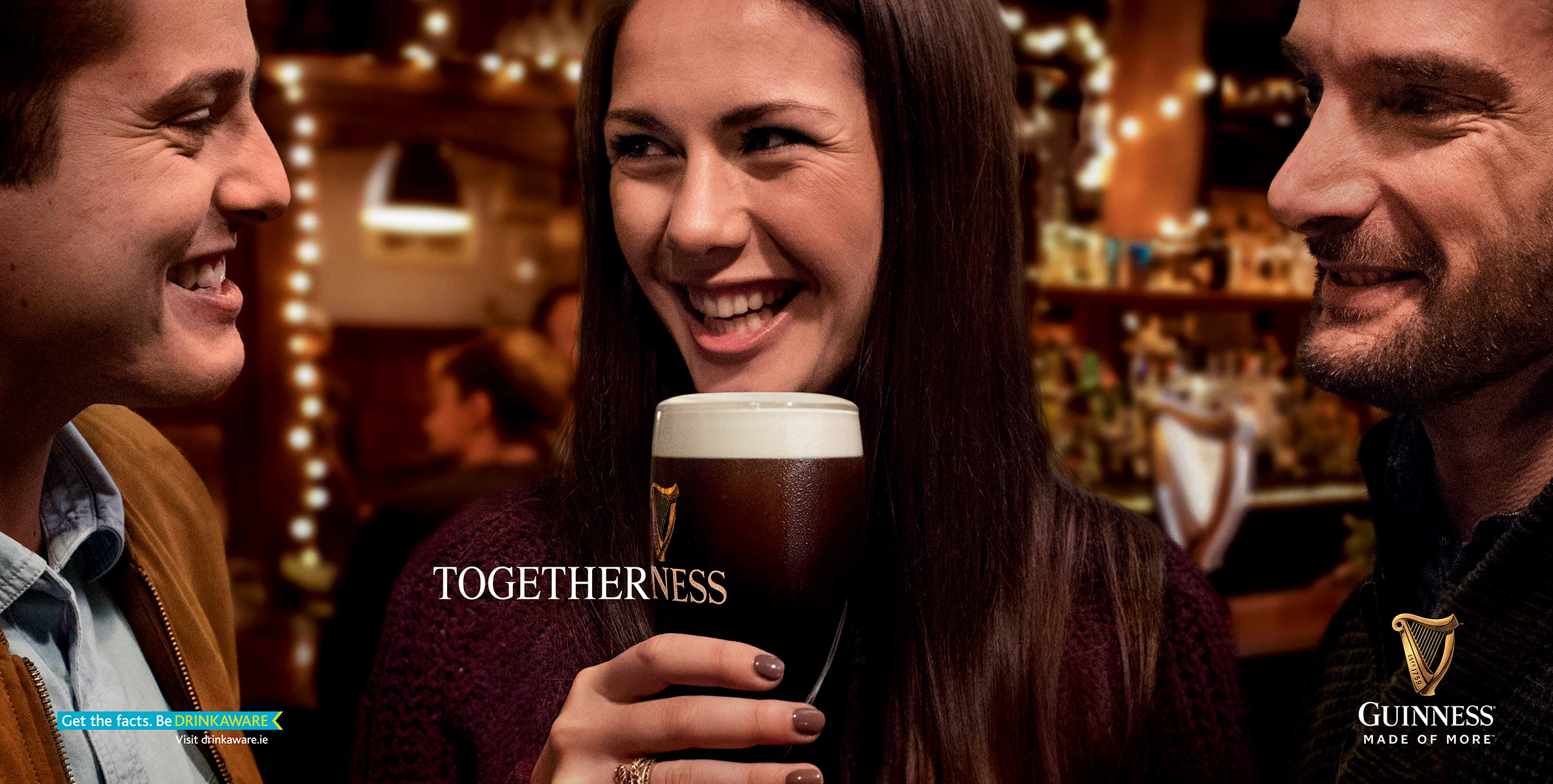 Guinness Print Advert By BBDO Togetherness Ads of the World™