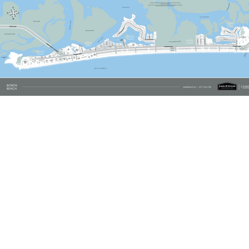 Map of Bonita Beach, Bonita Springs, FL