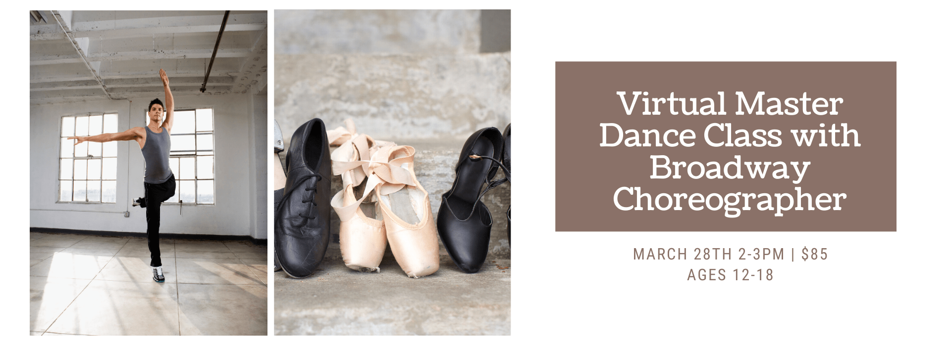 Virtual Master Dance Class with Broadway Choreographer