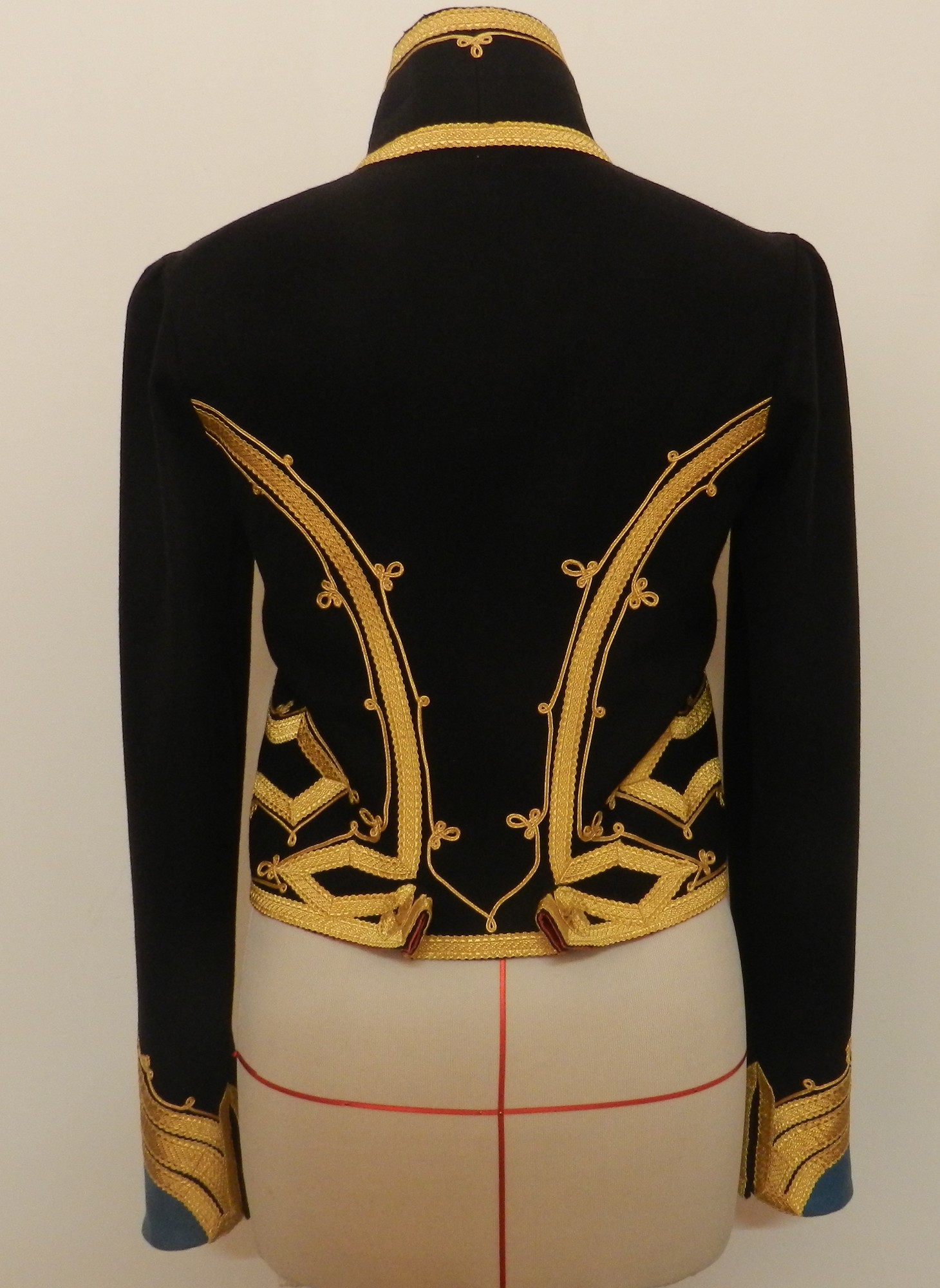 Men Military wool pelisse hussar jacket