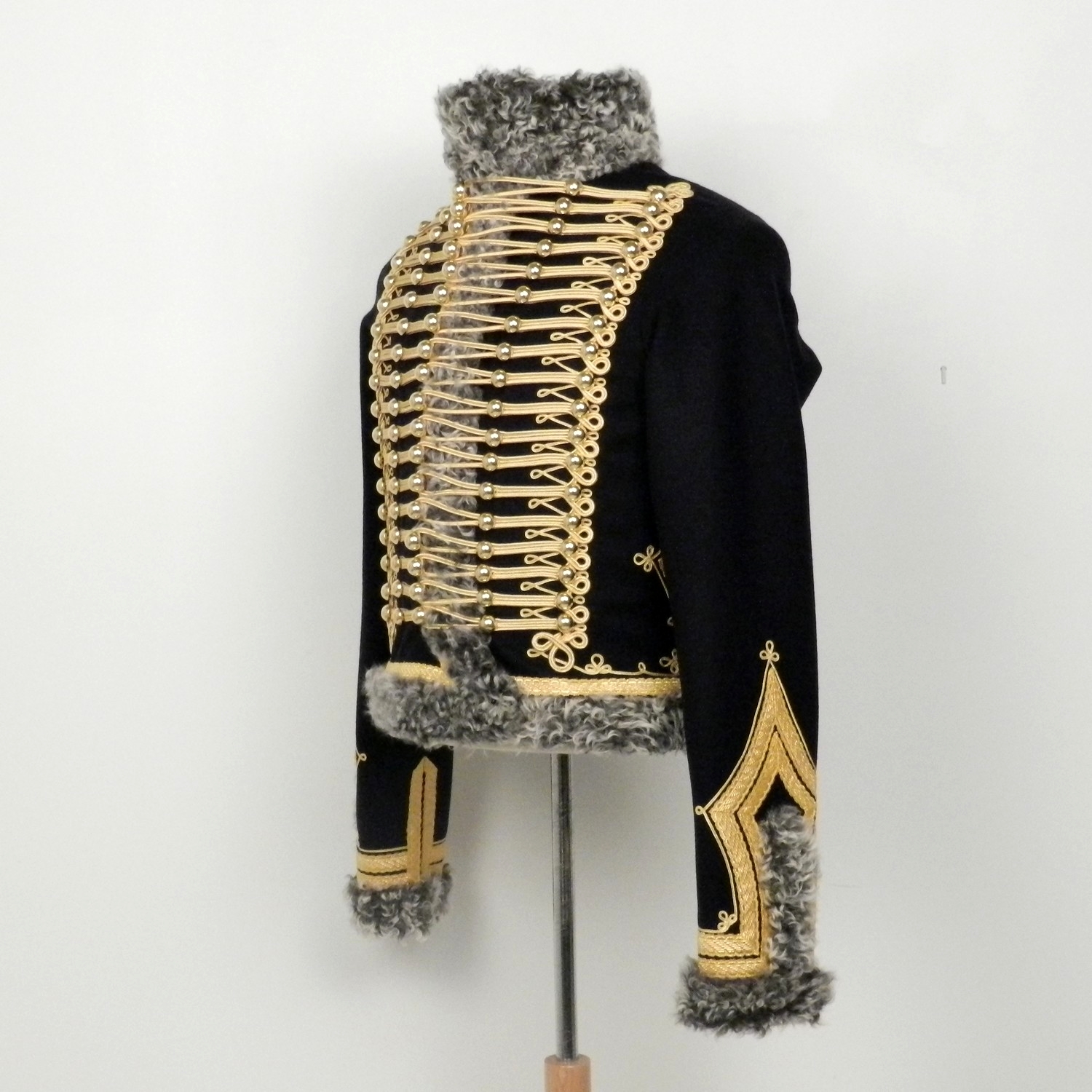 Men Military wool pelisse hussar jacket