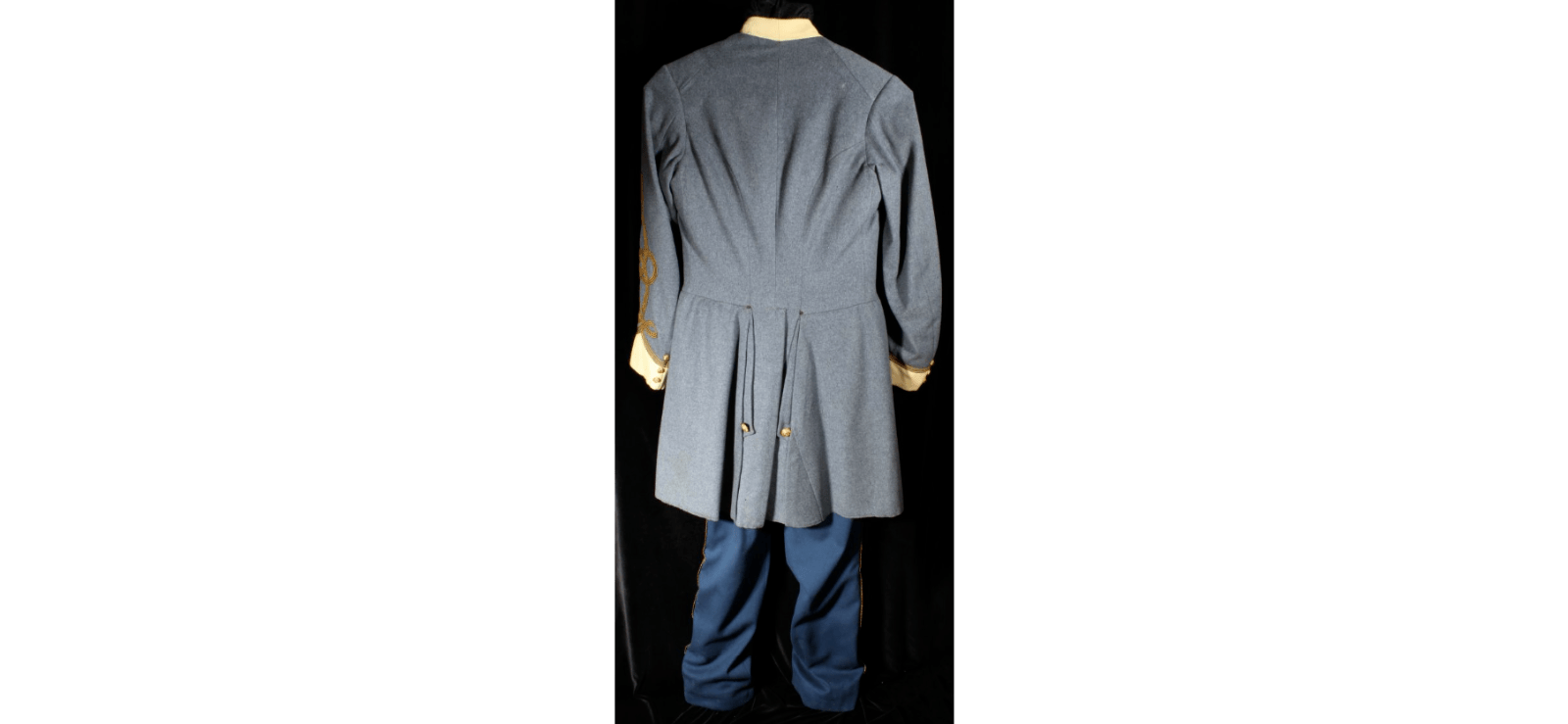 19th Century Men's Confederate Grey Wool Coat