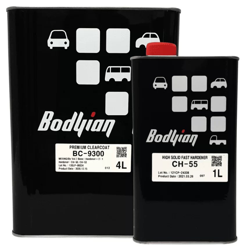 BC93001 Universal Premium HS Clear 1ltr Northern Auto Paint Supplies