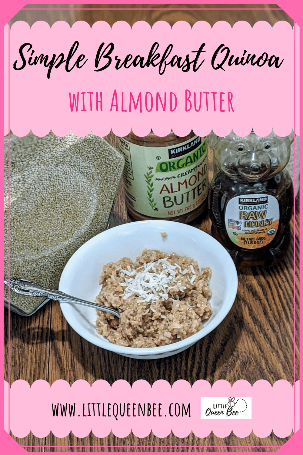 Simple Breakfast Quinoa with Almond Butter Naptime Theologian