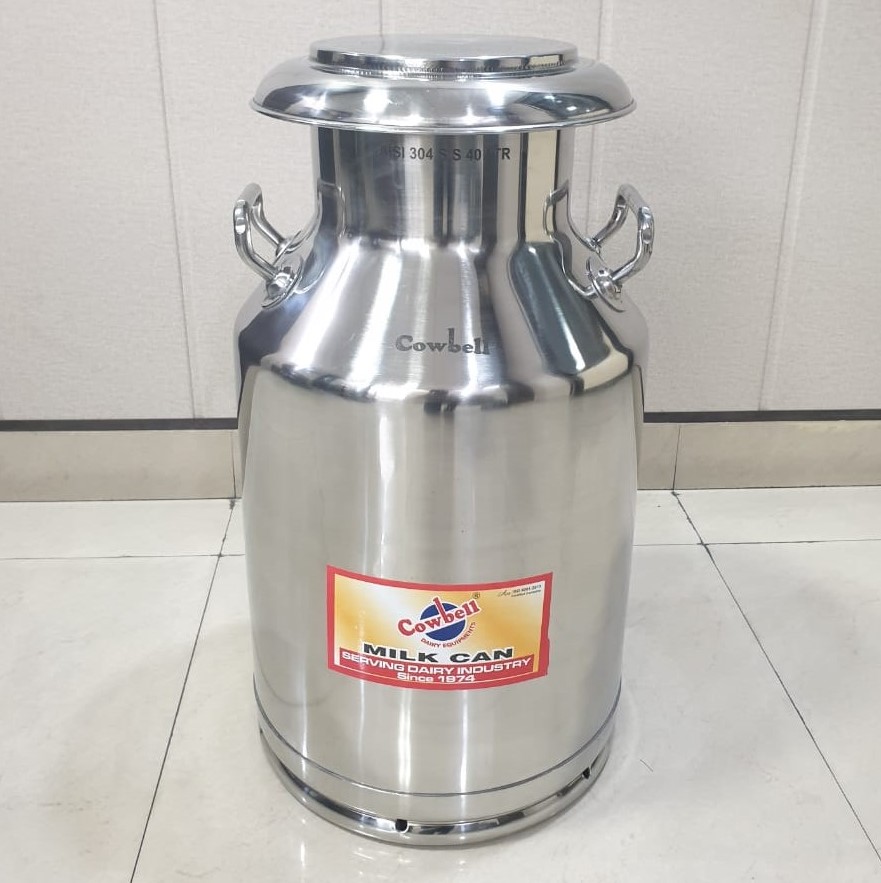 Stainless Steel Milk Can 40 Liter Cowbell