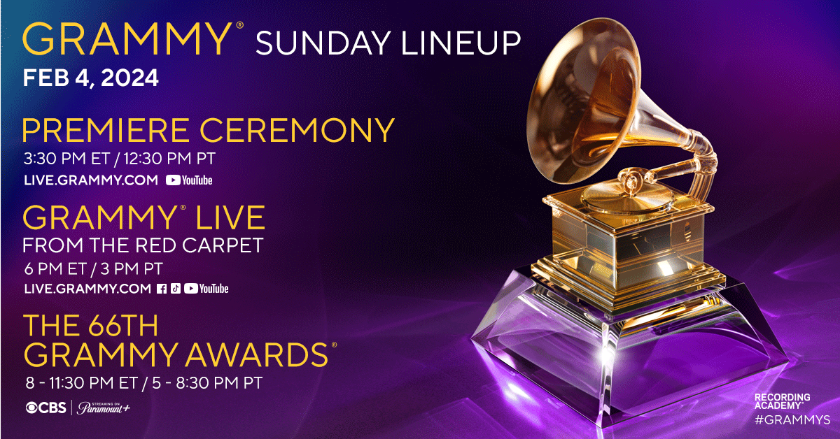 What Time Do The Grammys Start 2024 Video Youtube Kacey Mariann(02)