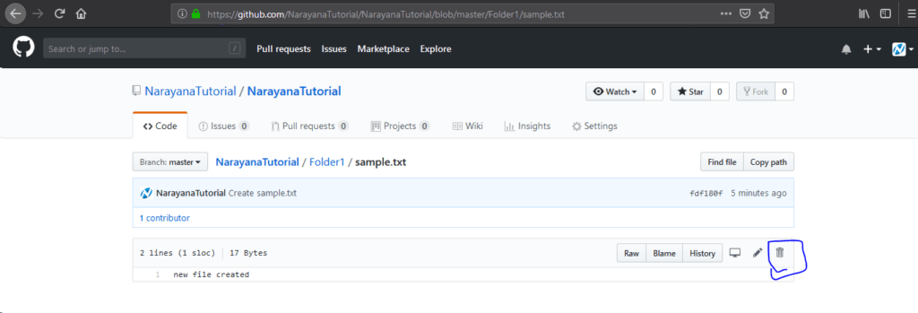 How to delete folder in GitHub repository and local git repository