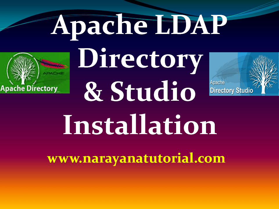 Apache directory studio service accounts stpassa