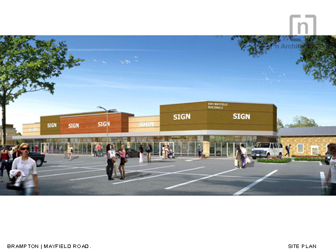 Plaza Mayfield Arcadium Centre Brampton I Goreway and Mayfield n