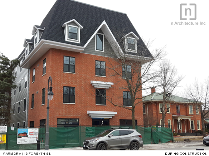 4 Storey Apartment Building & Retail Unit in Marmora, Ontario by n