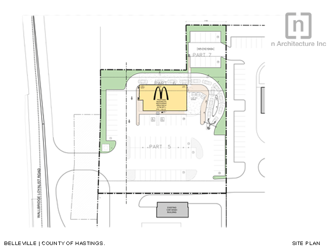McDonald’s Belleville 840 Wallbridge Loyalist Road n Architecture Inc
