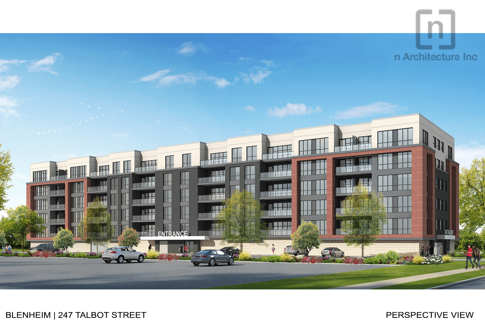 MultiStorey Residential Apartment Building in Blenheim, Ontario by n