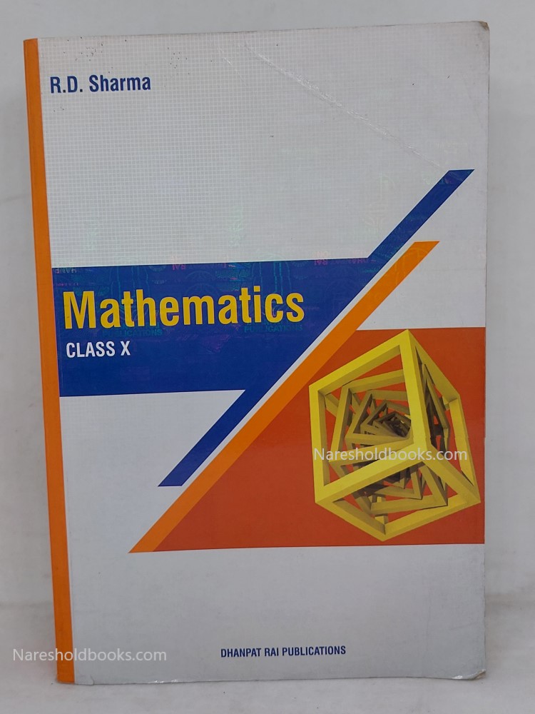 Mathematics for Class 10 RD Sharma Naresh Old Books Seller & Purchaser