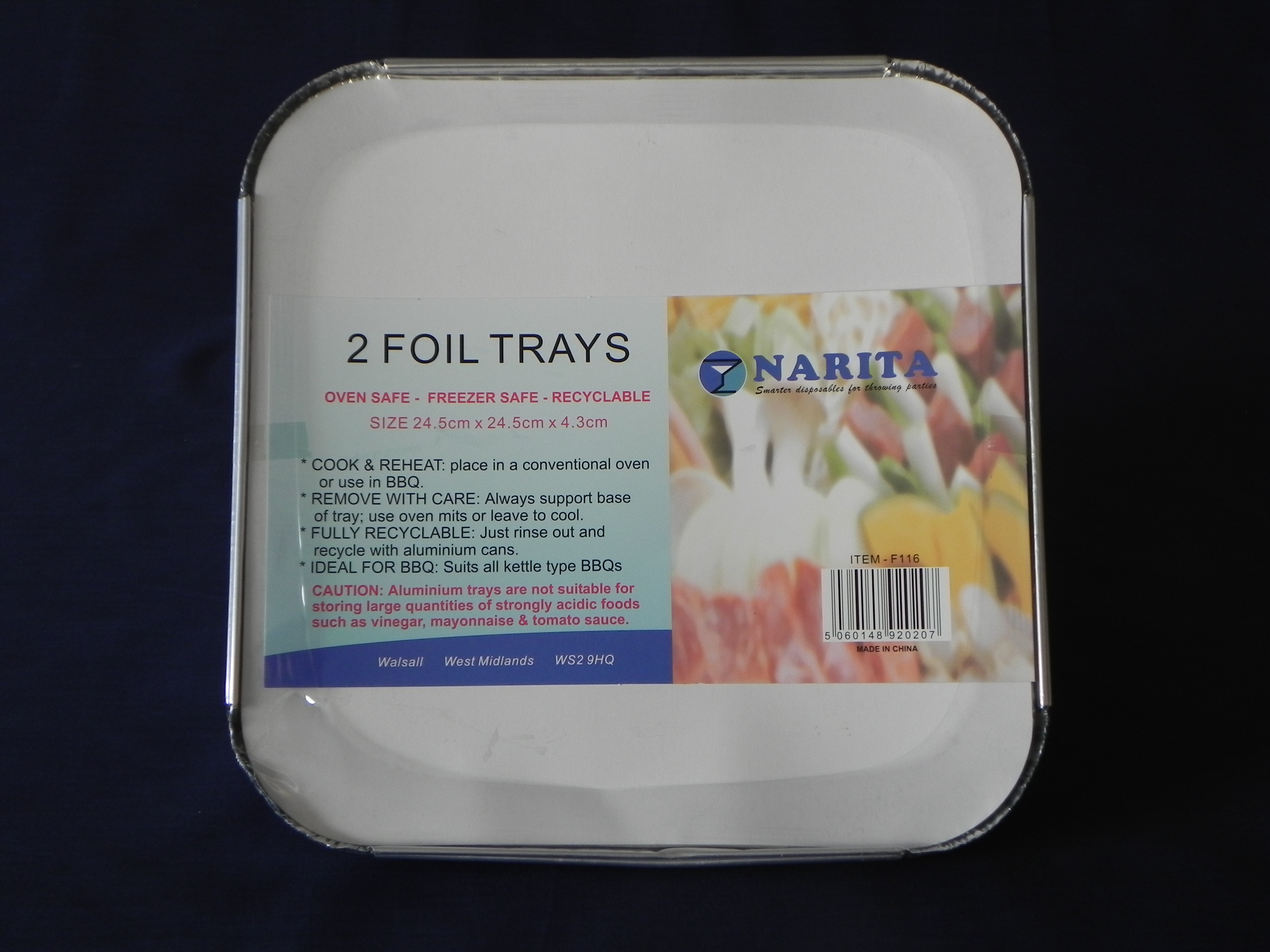 Foil Dishes, Roasters & Platters Narita Ltd