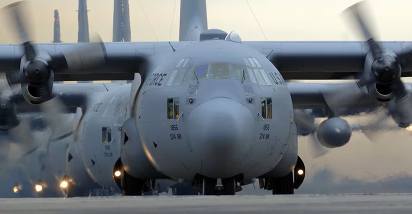 Два американски Lockheed C-130 „Херкулес“ на летище „Васил Левски“!