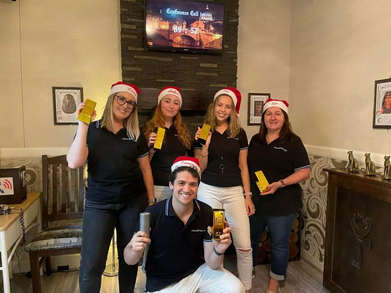 Christmas Parties Narrow Escape Rooms