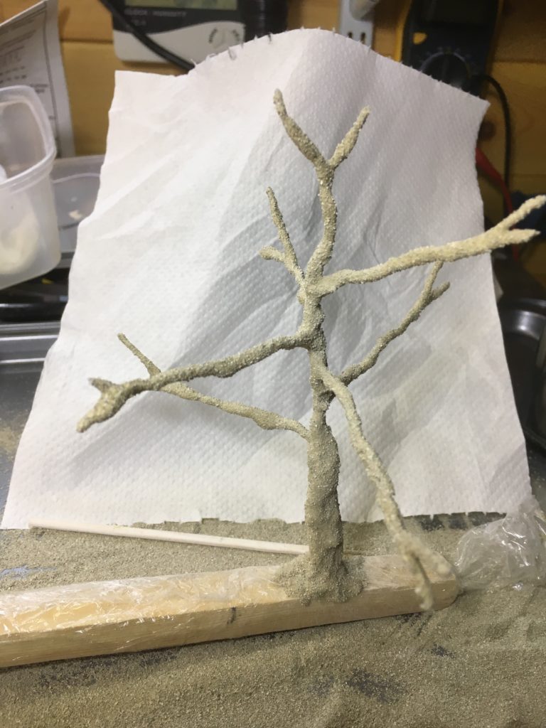 Another attempt at tree making Narrow Gauge Railway Modelling