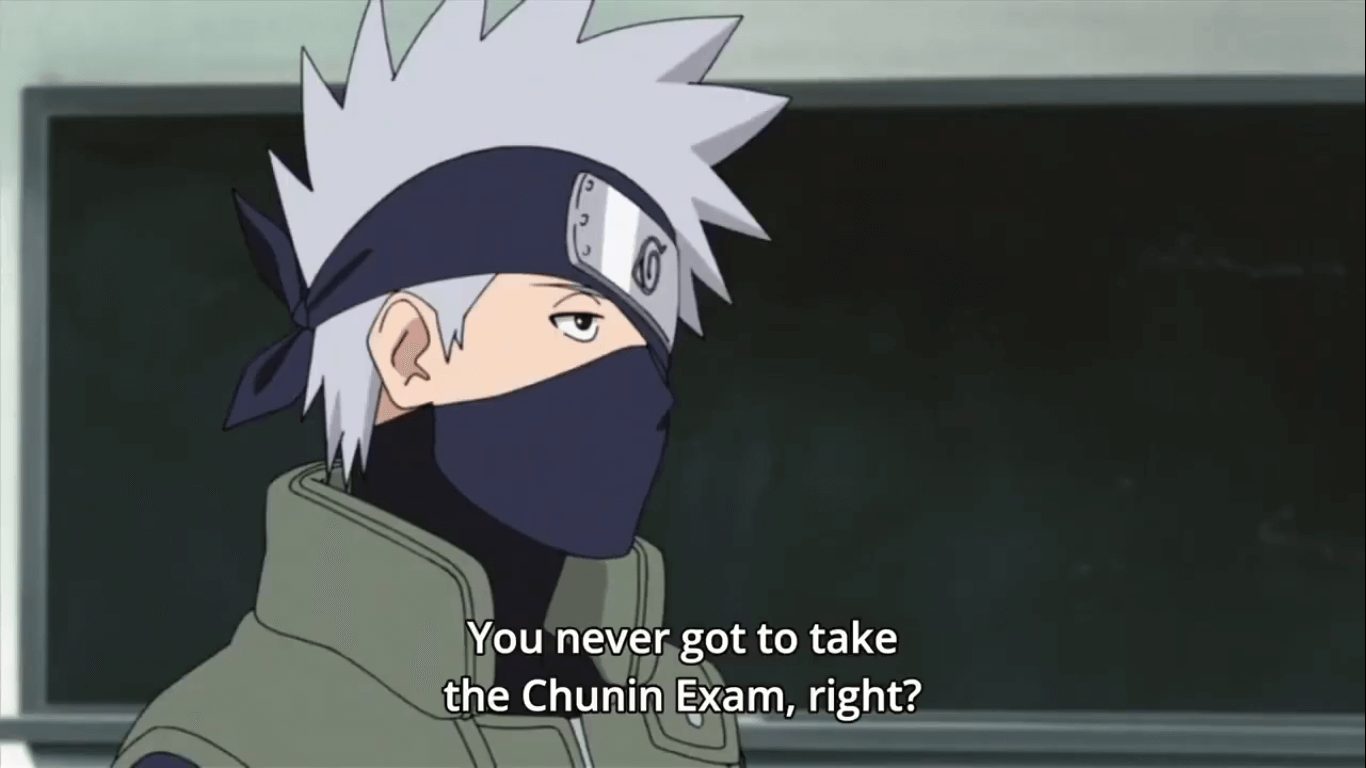 As Naruto explained to the Naruto Chunin