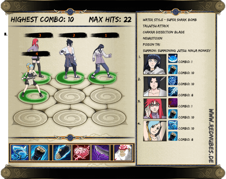 Naruto Online Water Main / Azure Fang Guide