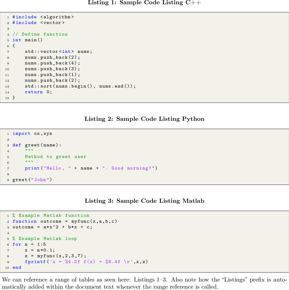LaTeX Code Listings — NASALaTeXDocs documentation