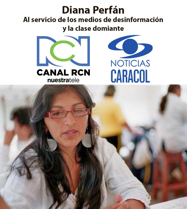 DENUNCIAMOS Y RECHAZAMOS LAS DECLARACIONES ENGAÑOSAS DE DIANA PERAFAN EN RCN RADIO Çxhab Wala Kiwe