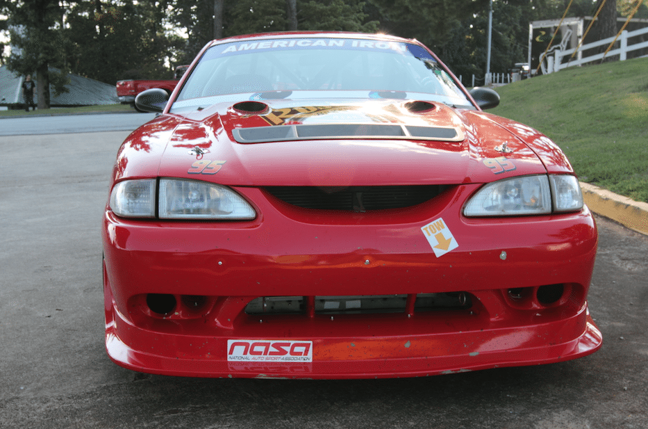 mustang lightning mcqueen