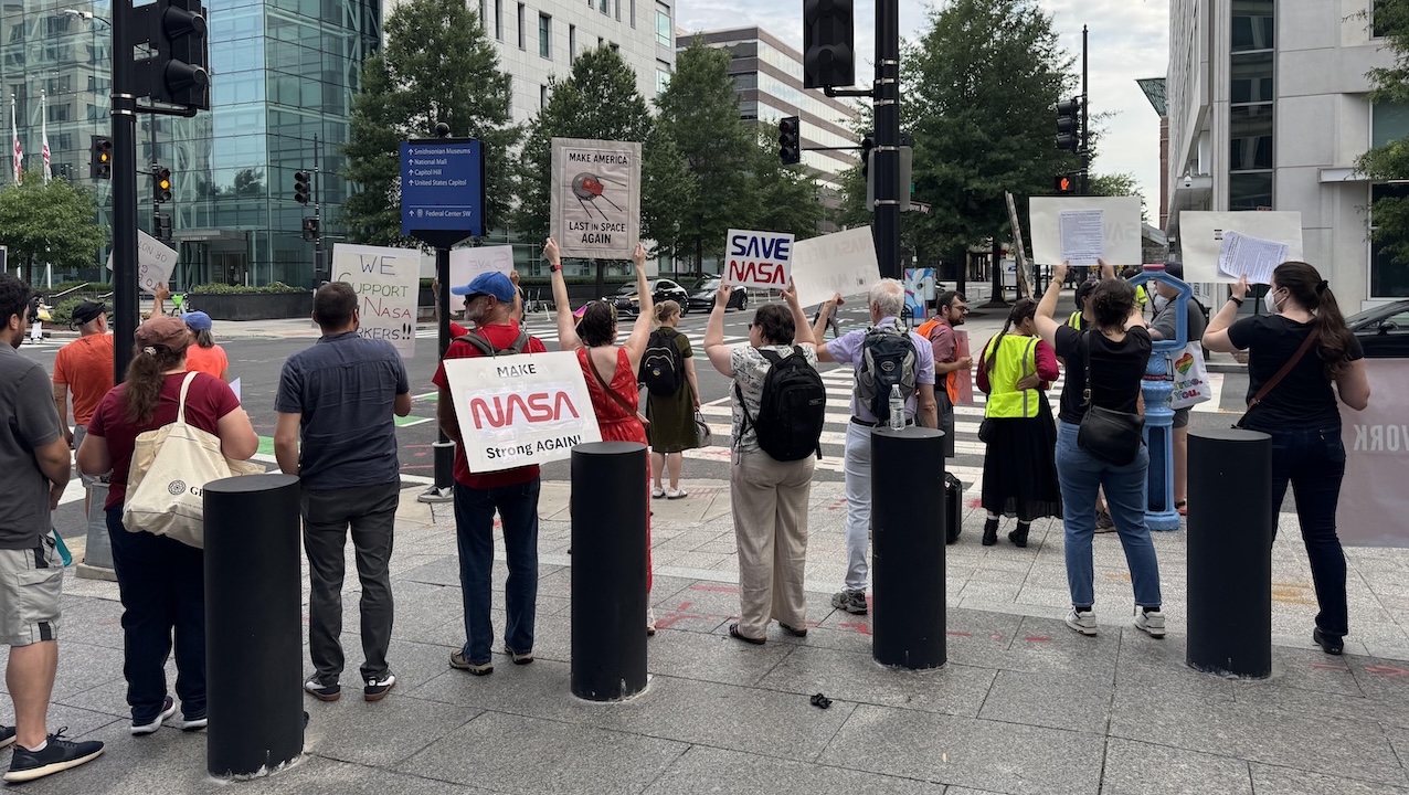 Another “Save NASA” Protest At NASA HQ on Monday Another “Save NASA” Protest At NASA HQ on Monday