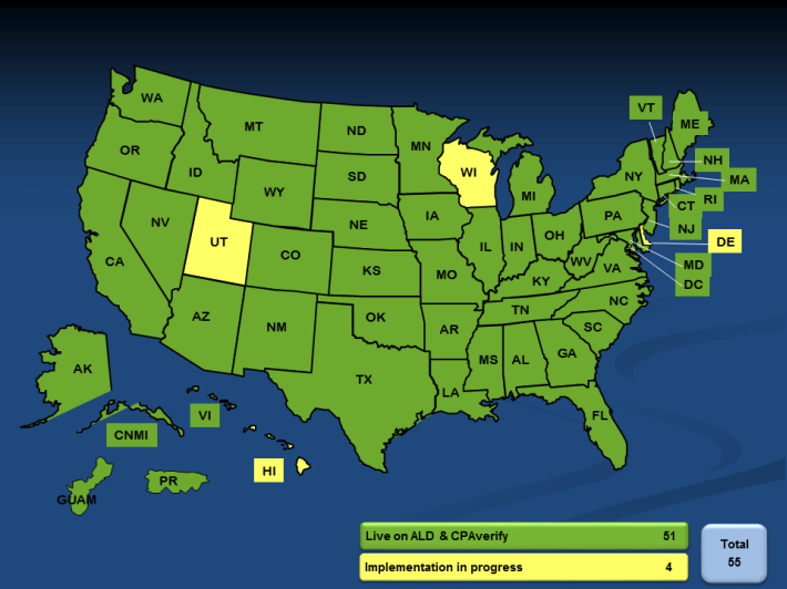 Ald In Us Map ALD Updates NASBA