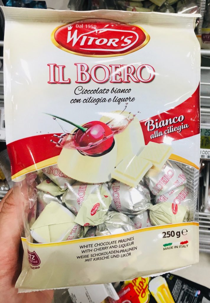 Mon Chéri Kirschpralinen kommen nicht nur aus dem Piemont