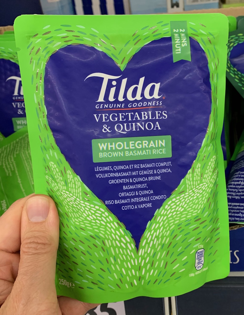 Tilda Brown Basmati Rice+Quinoa Mikrowellenbeutel