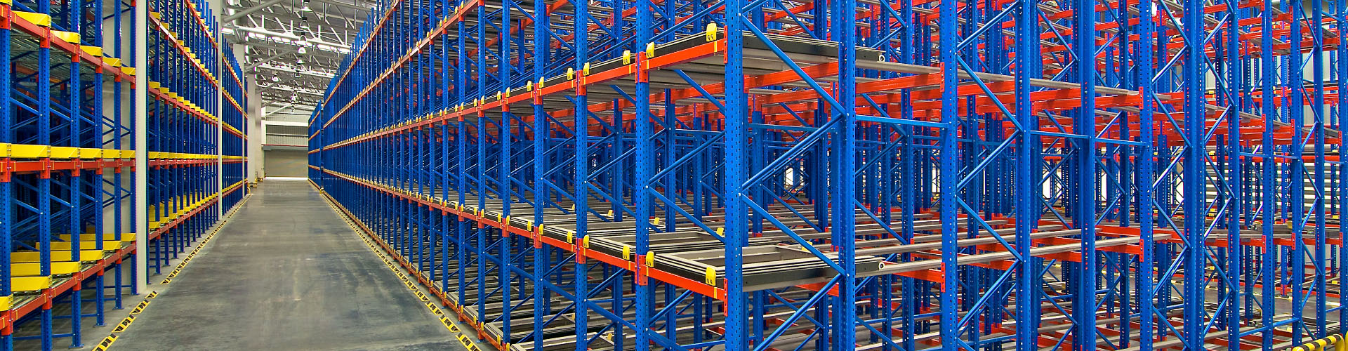Manufacturing Center Rack North American Steel Pallet Racking
