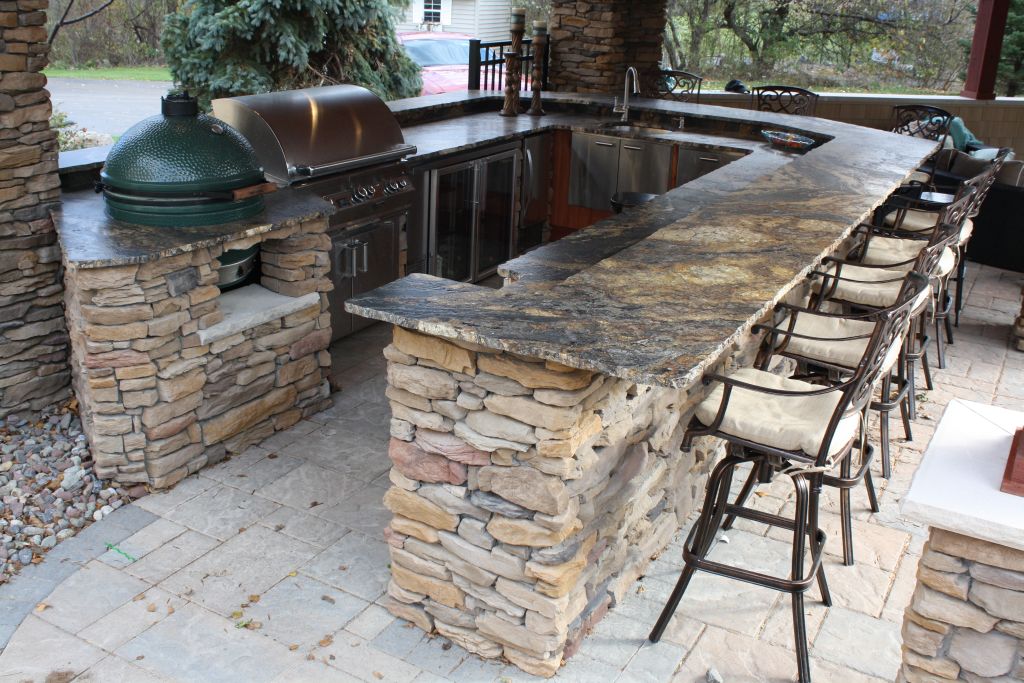 Backyard Barbecue North American Stone