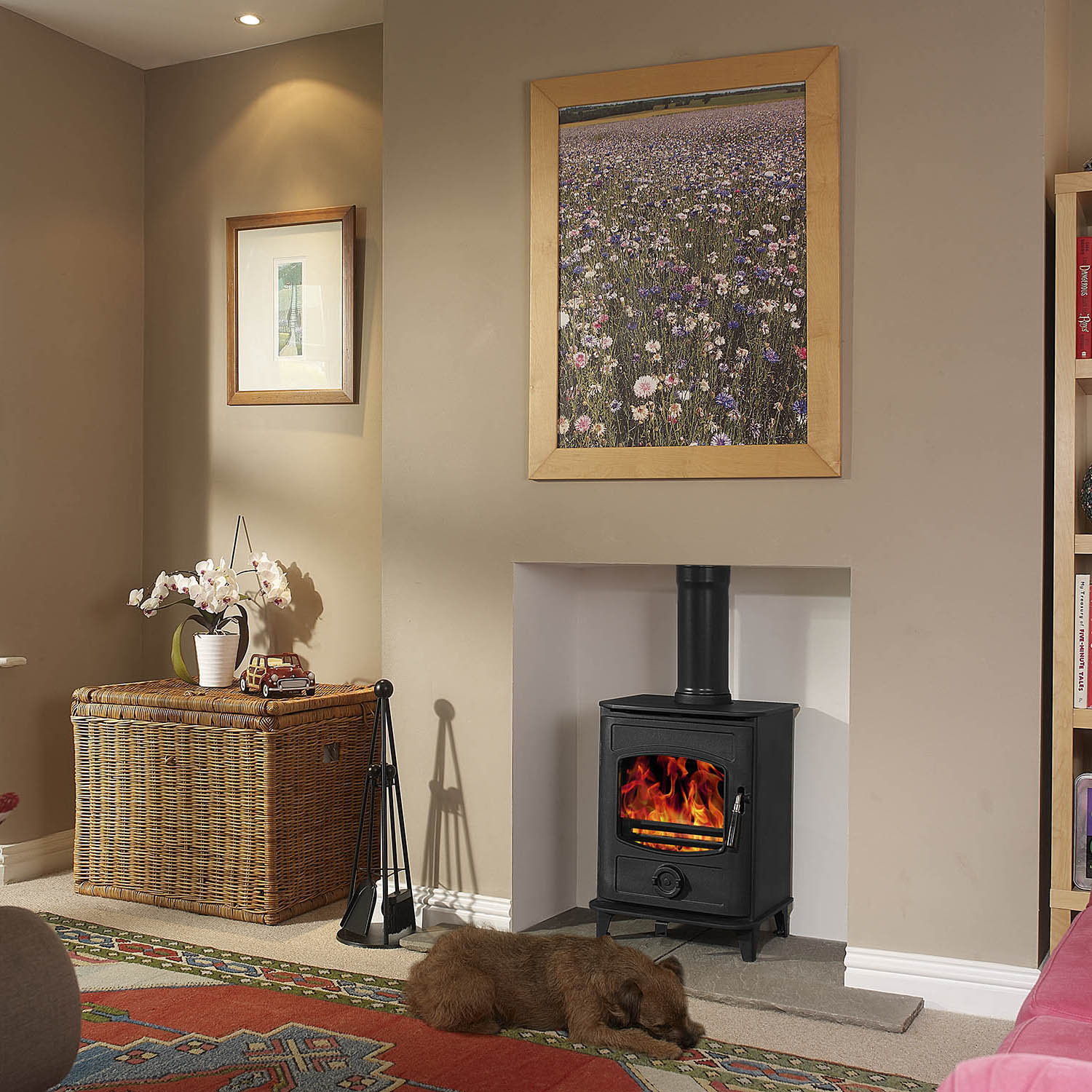 HiFlame Graphite 5kw Stove Nash's Supplies