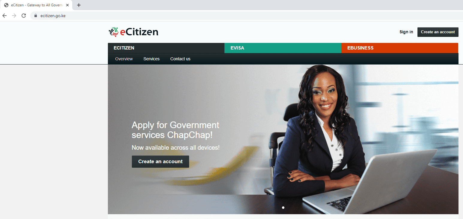 eCitizen Gateway to All Government Services Online in 2024