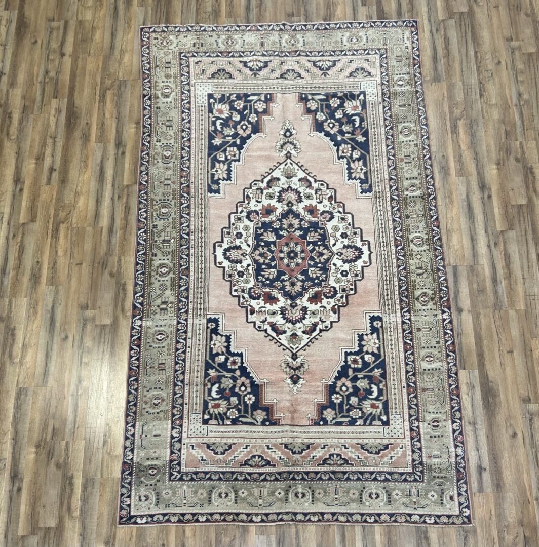 6' x 10' Vintage Turkish Oushak Nashville Fine Rugs