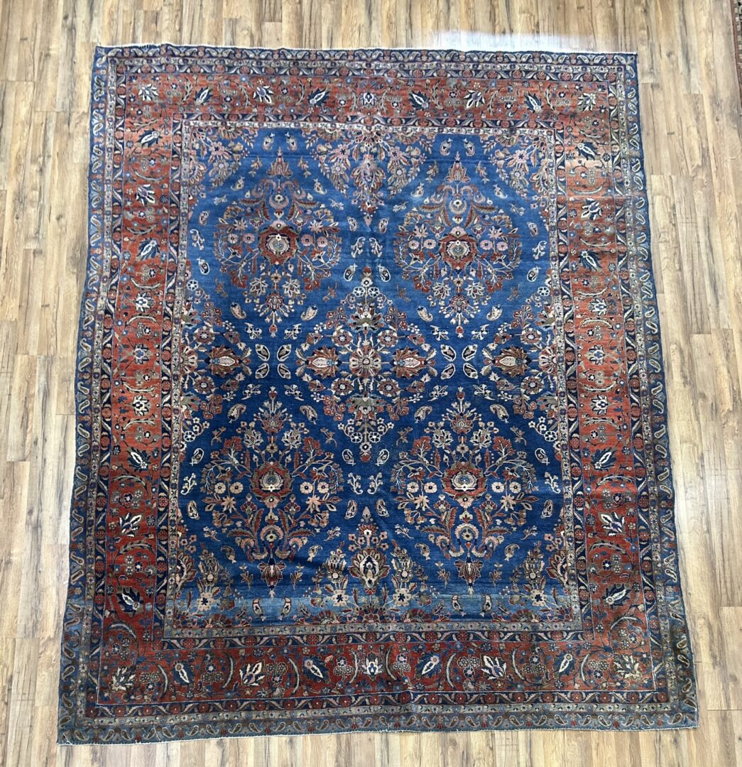 9' x 11' Persian Kashan Nashville Fine Rugs