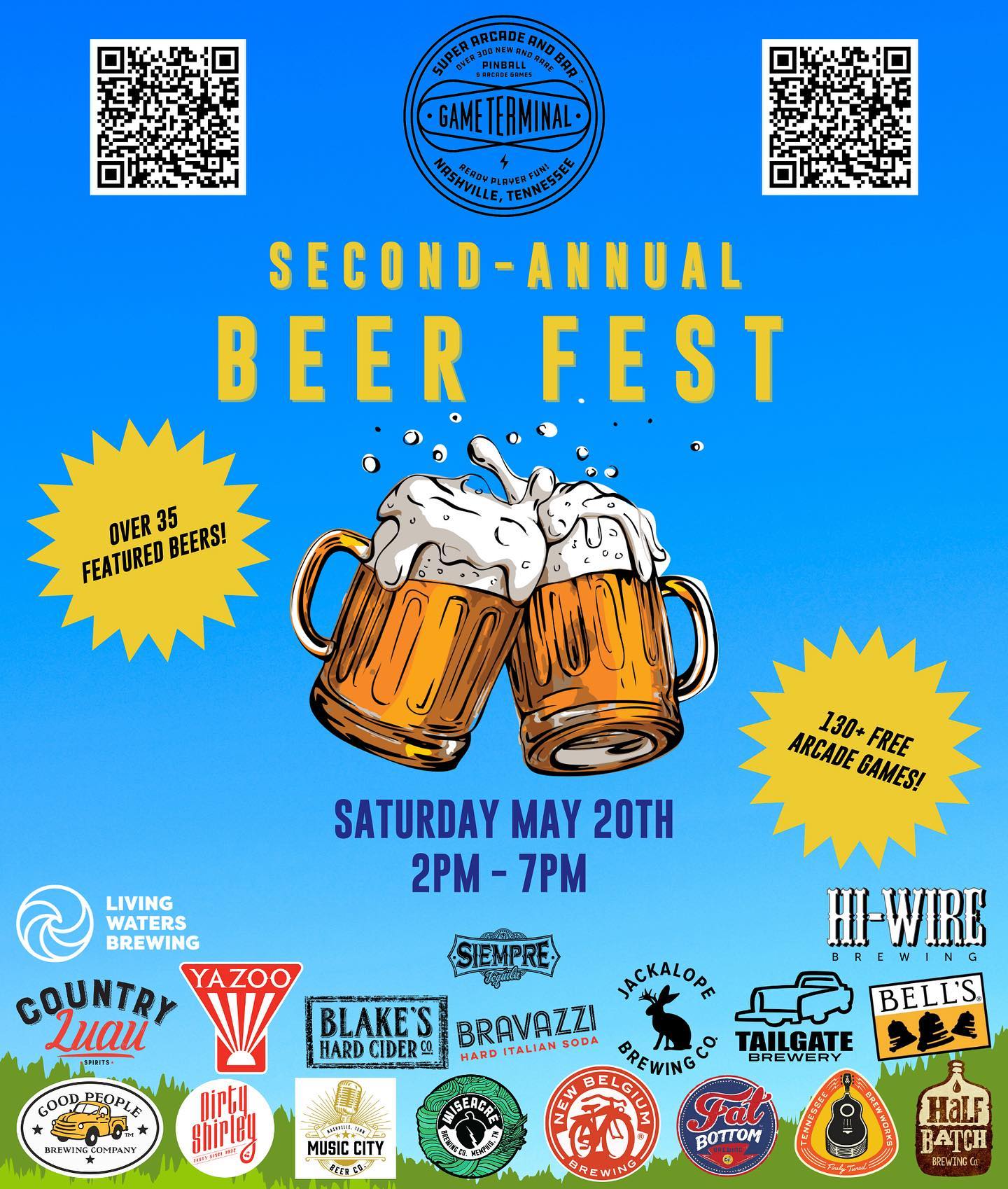 Game Terminal's 2nd Annual Beer Fest Nashville Guru