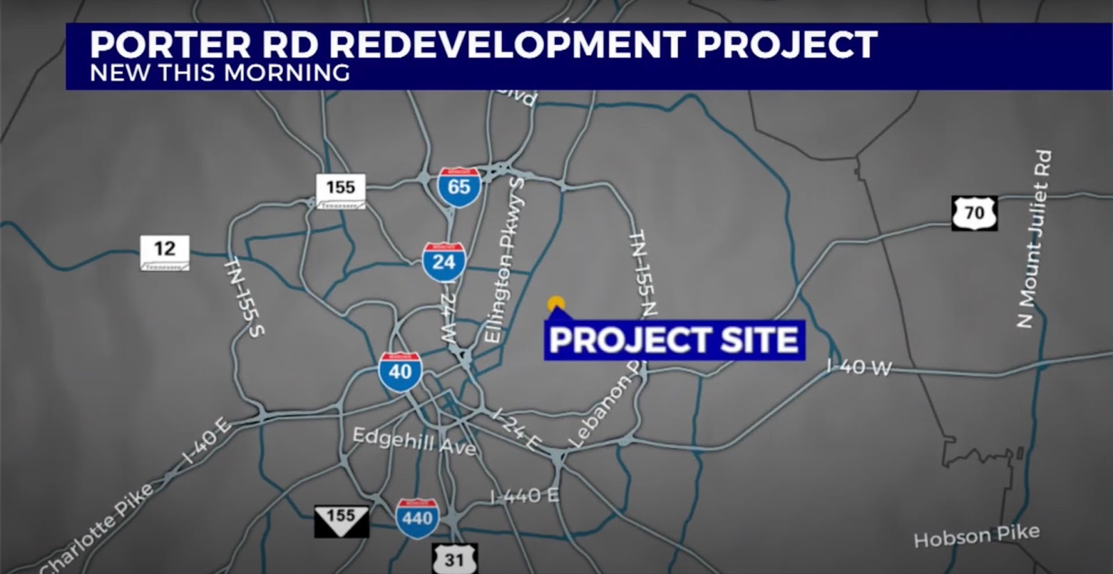 1500 Porter RD East Nashville Apartment Redevelopment