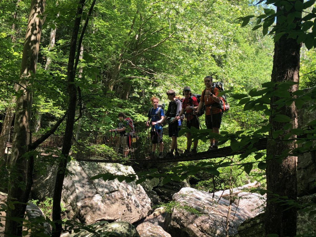 Backpacking at the Savage Gulf Nashville Troop 3