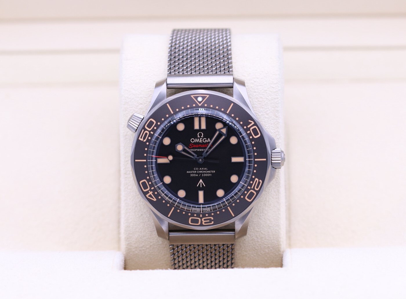 Omega Seamaster 300 Bond “No Time To Die” 210.90.42.20.01.001 Box & Papers Nashville Watch