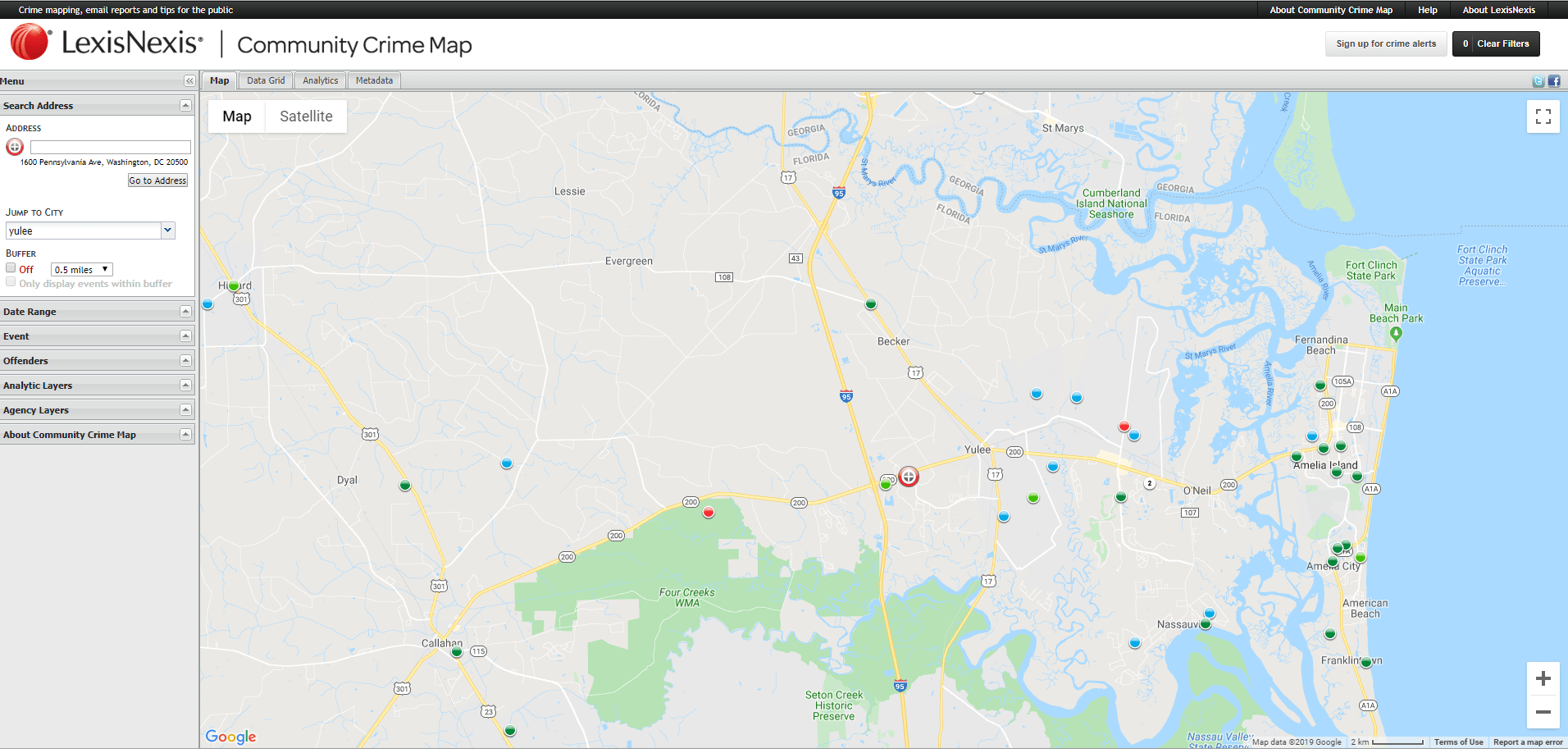 Community Crime Map Nassau County Sheriff's Office