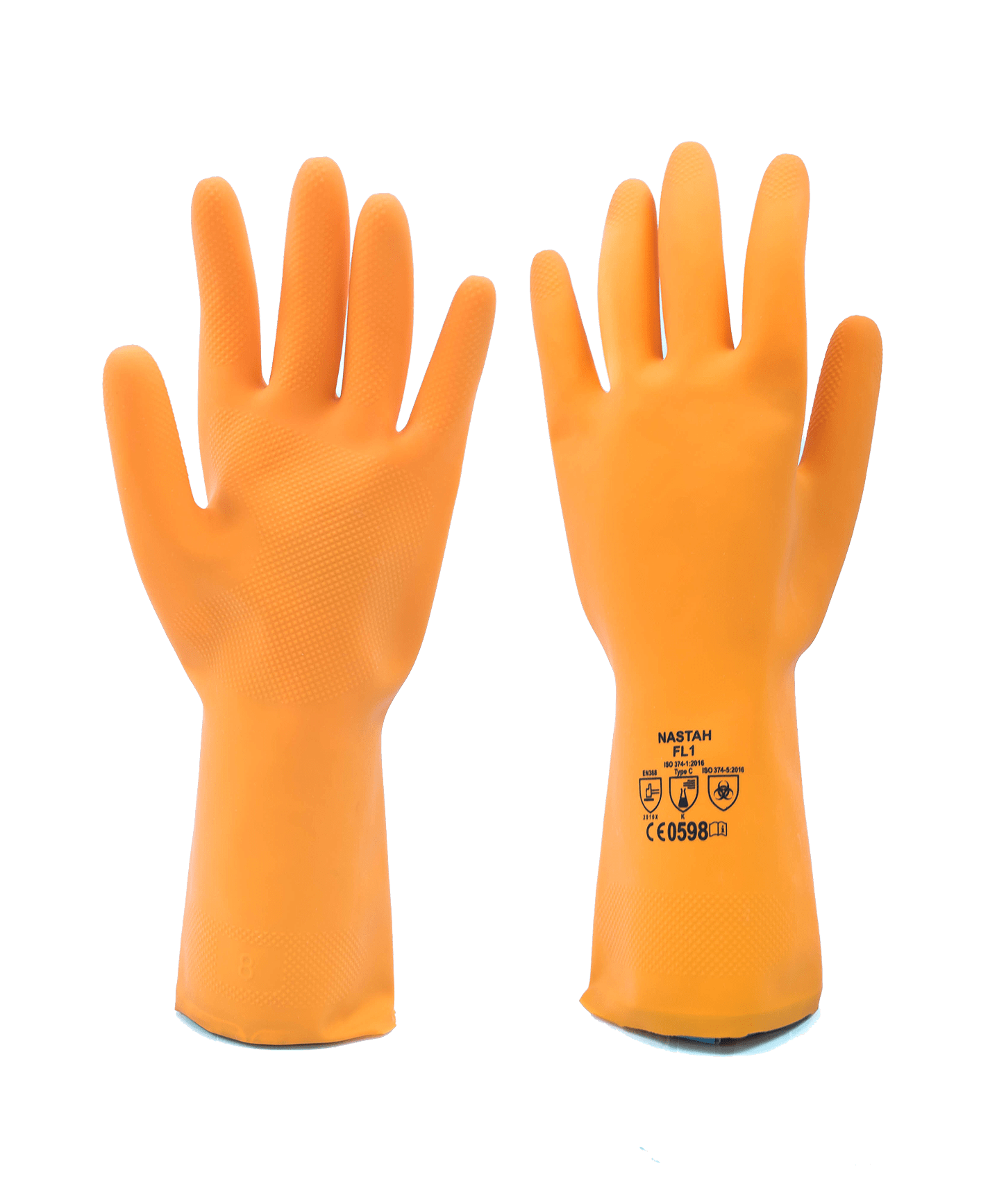 OFL1 Natural Rubber Household Gloves Nastah The Hand Protector